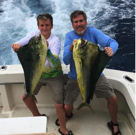 Full Day Offshore Charter - Mahi-mahi, Tuna, Wahoo