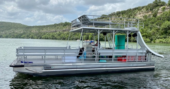 Double Decker Barge with Slide - 3hrs 