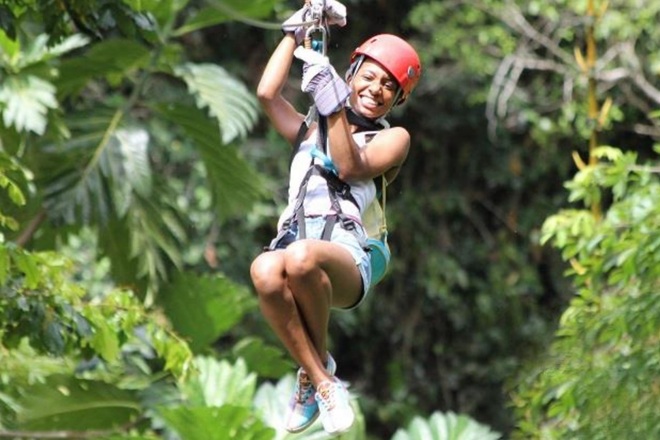 Treetop Canopy Zipline Adventure 